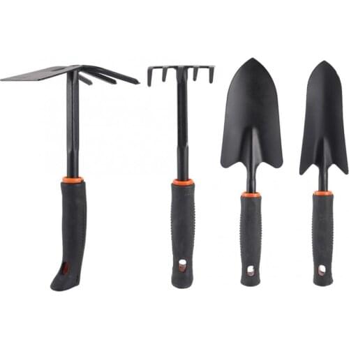 4Pcs Thickened Garden Shovel Rake Tool Set Home Gardening Accessories For Flower Planting