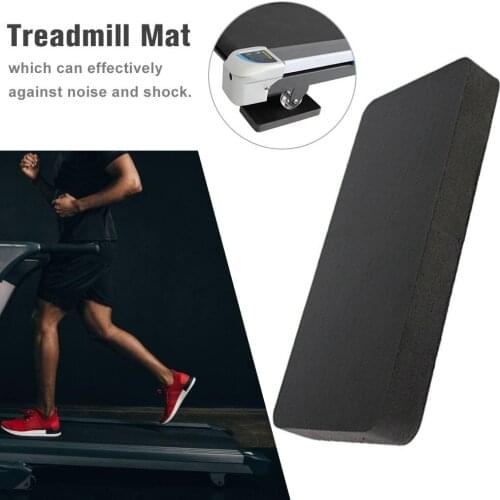 6PCS Treadmill Mat Sound Insulation Cushion Exercise Equipment Mat With High Density Rubber For Gym Equipment Shock Absorbing