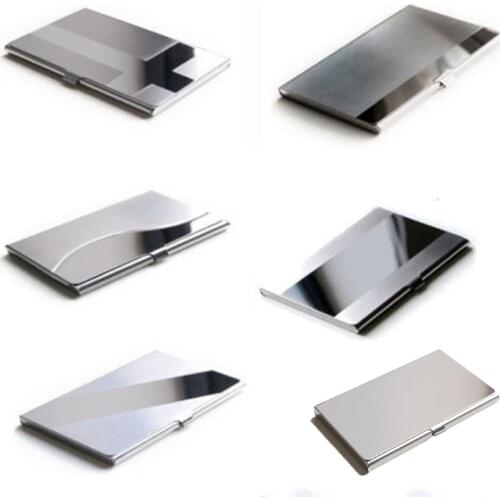 Aluminium Gift Id Popular Men Carte Business Card Case Holder