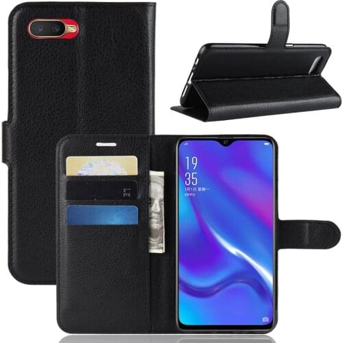 For Oppo K1 Case Flip Leather Phone Case For Oppo K1 High Quality Wallet Leather Stand Cover Filp Cases For Oppo K1