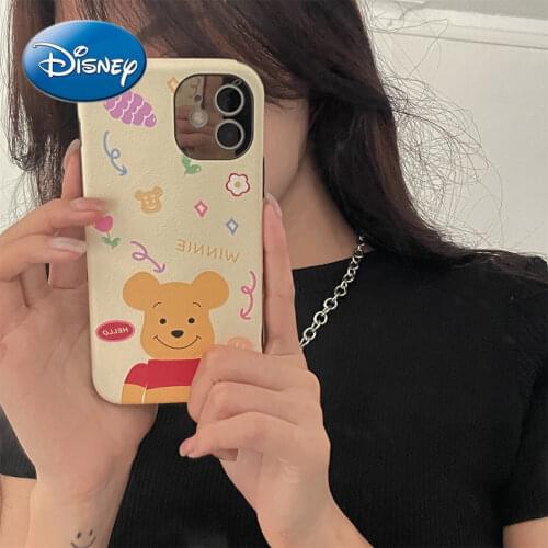 Disney Phone Case for IPhone 6S/7/8P/X/XR/XS/XSMAX/11/12Pro/12mini Pooh Case Cover