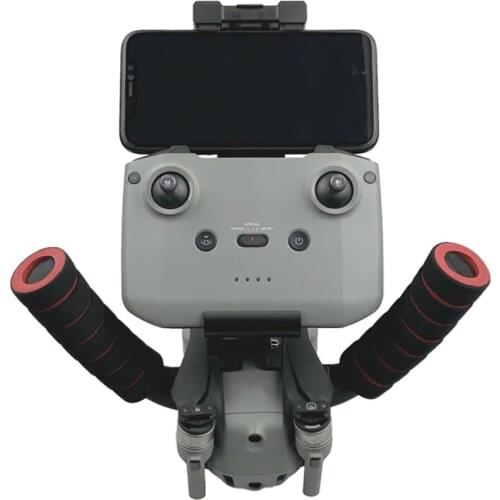 For DJI MAVIC AIR 2 Handheld Gimbal Double Handle Handheld Bracket Tripod Connection Stand Holder