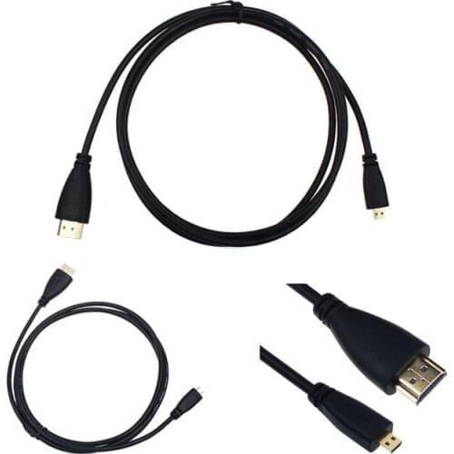 Hot 10M HDMI male to Micro HDMI male HD Video conversion line