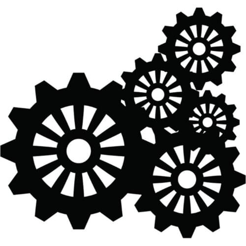 PANFELOU wheel gear Scrapbooking DIY album cards paper die metal craft stencils punch cuts dies cutting dies