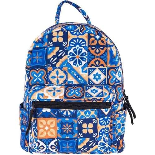 New Leisure Oxford Cloth 3D Printing Childrens Schoolbag Backpack Mini Bag Womens Schoolbag LXBA09