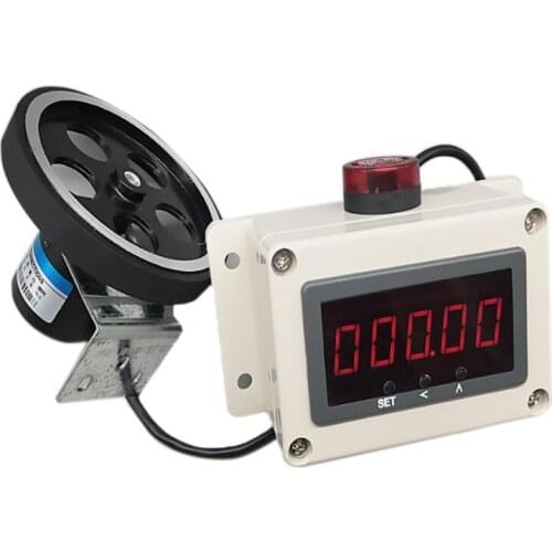 Meter Counter Rolling Type High Precision Electronic Digital Display Automatic Induction Edge Sealing Winding Machine Encoder