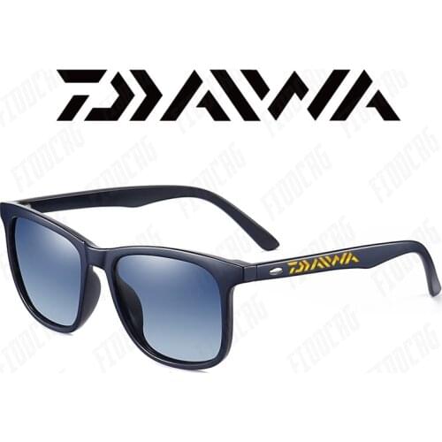 Daiwa New Fishing Glasses Polarized Sunglasses Men Classic Design Mirror Fashion Square Ladies Sunglasses Men UV400