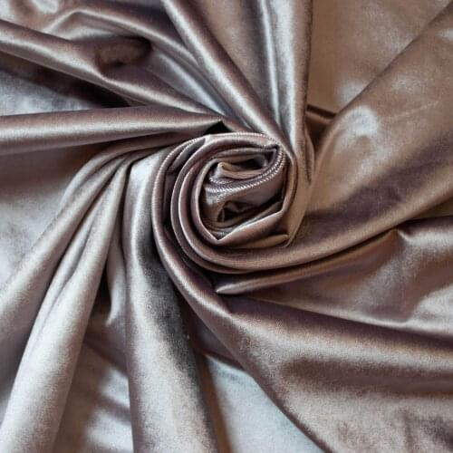 Lavender Curtain Velvet Fabric 145 cm width 10 mt'ye up cut