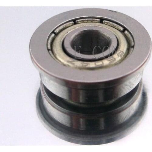 1/2/5/10PCS F604zz Metal Double Shielded Flanged Ball Bearings (4mm*12mm*4mm)