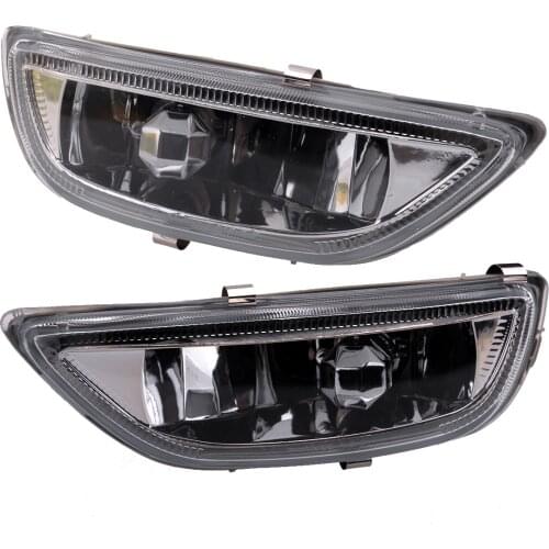1 Pair Left & Right Car Clear Lens Front Bumper Driving Fog Light Lamp Fit For Toyota Corolla 2001 2002 US Version 8122002030
