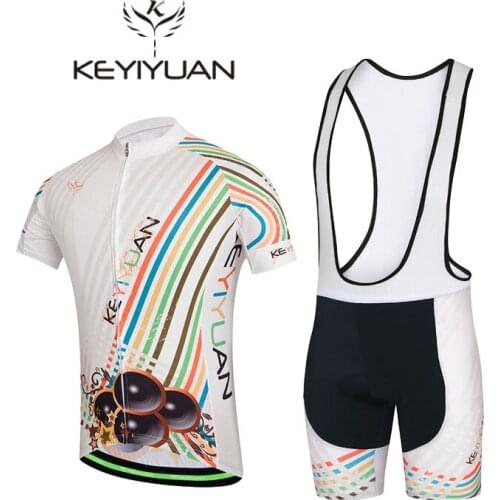 2018 men KEYIYUAN RTouching sound cycling clothing cycling Jersey Jersey Probike upper garment cycling jacket set