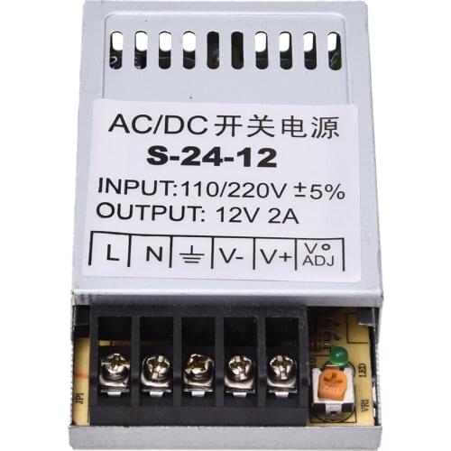24W Driver Power supply Transformer DC 12V 2by Band LED Light Lamp