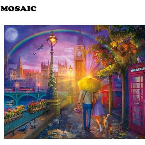 Diamond Painting Full Round "love Pattern "Diamond picture 5D Diy Diamond Embroidery mosaic Painting Home Art Decor