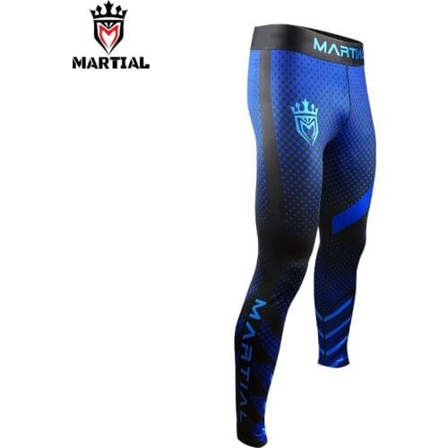 Martial: 2020 ORIGINAL DESIGN MMA FIGHT BLUE PANTS BJJ BOXING SPATS
