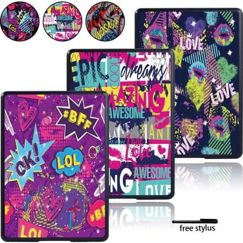 Tablet Hard Shell Case Cover Fit Amazon Kindle 10th / 8th Paperwhite 1/2/3/4 Tablet Lightweight Durable Protective Shell