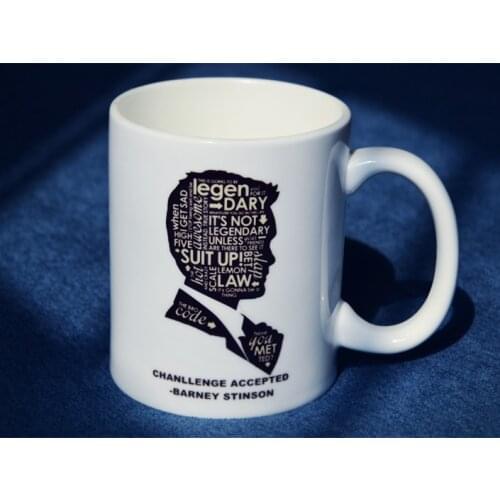 How i met your mother Barney stinson suit up legendary cup mug