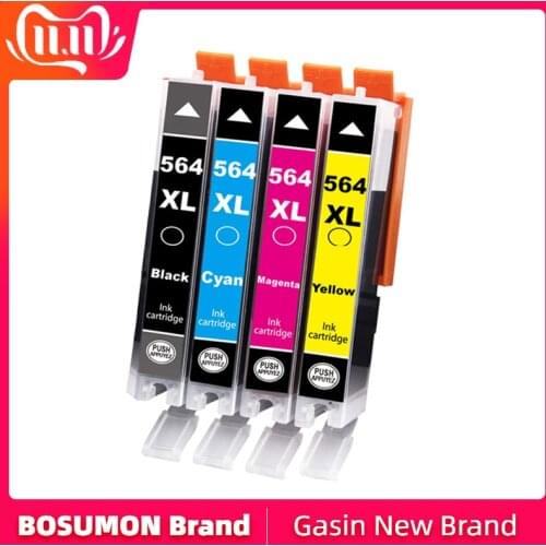 564 XL 564XL Compatible ink cartridge For HP Photosmart 5510 5511 5512 5514 5515 5520 5525 6510 6512 6515 6520 7510 7515