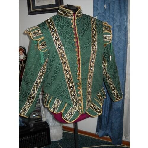 Tudors men style outfit Henry tudor jerkin doublet Renaissance Nobleman doublet cosplay costume custom made