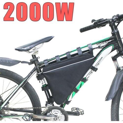 52V 30AH 2000W Electric Bike Triangle Battery Pack 51.8V 30Ah lithium battery 14S for Bafang 8FUN BBSHD Ebike motor kit