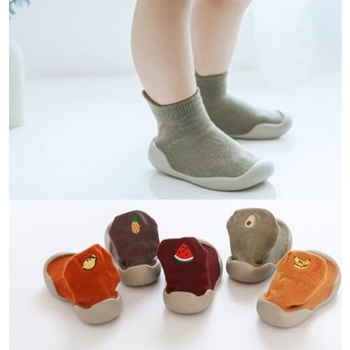 Baby toddler shoes newborn sock shoes nonslip floor shoes baby booties baby girl soft rubber sole shoes baby toddler sock shoes