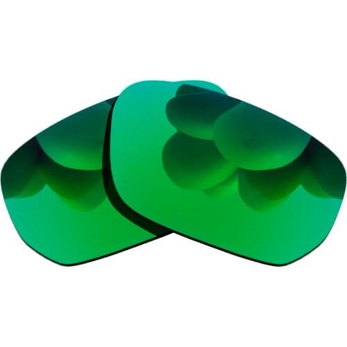 Polarized Sunglasses Replacement Lenses for-Style Switch Frame - Green