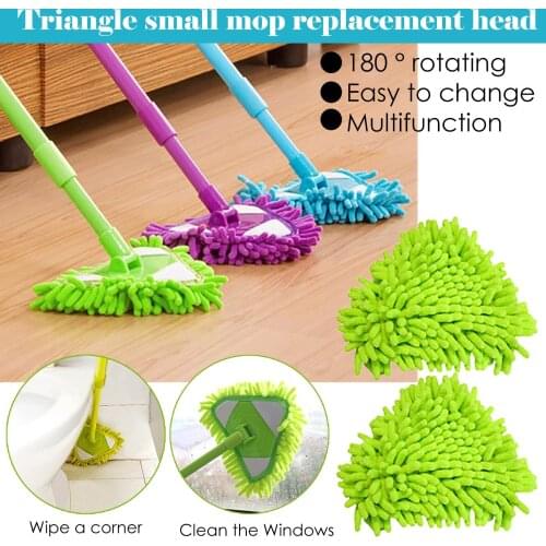 Dust Cleaning Mop For Washing Floor Ceiling Rag Squeeze Magic Flat Windows Practical Home Kitchen Chenille Lightning Offers #W5