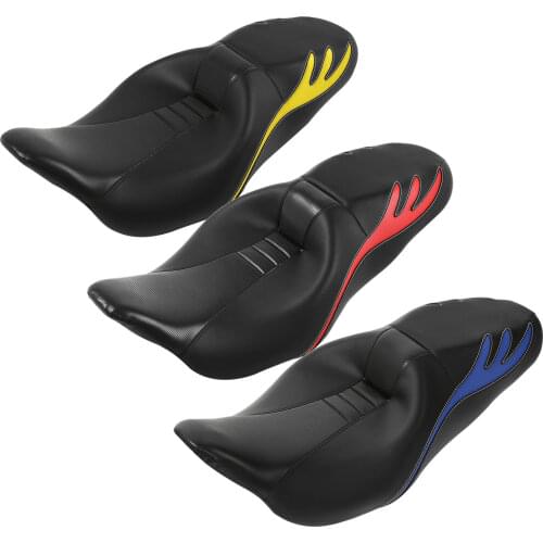 Motorcycle Driver Passenger Seat For Harley Touring Road Street Glide 2009-2020 3 Styles