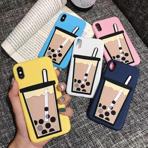 Silicone Milk Tea Case For Oppo Reno 5 Pro Plus 4 3 Pro 4F 5G 4G 2 10X Candy Color Cover