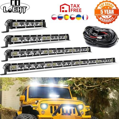 CO LIGHT Led work Light bar 32'' 18000LM Combo Beam Offroad LED Light Bar 4x4 Car Light Bar for Trucks UAZ Niva Trailer 12V 24V