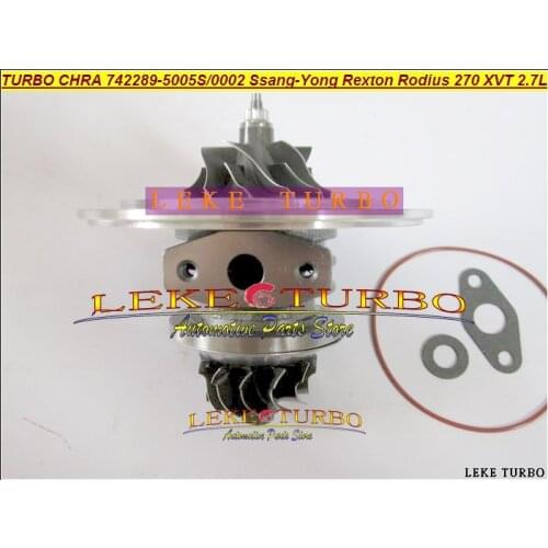 Turbo Cartridge CHRA GT2056S 742289 742289-5005S 742289-0004 742289-0002 A6640900580 For Ssang Yong Rexton Rodius 270 XVT D27DT