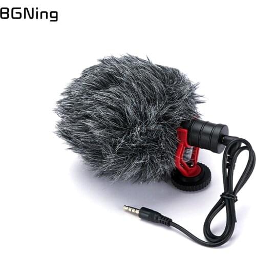 Universal Cardioid Microphone for iPhone for Android Smartphone for Canon for Nikon for Sony DSLR Camera MIC Consumer Camcorder
