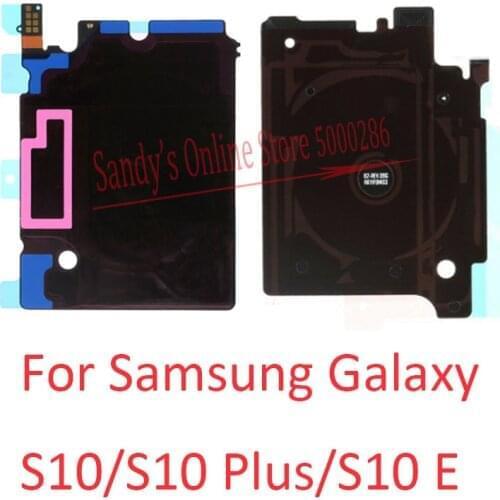 New NFC Antenna Repair Part For Samsung Galaxy S10 Plus S10+ S10E S10 Lite G973 G970 G975 Wireless Charger Chip NFC Antenna Part