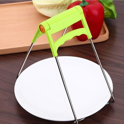 Stainless Steel Hot Dishes Bowl Pot Pan Clips Handle Protect Plate Gripper Clip Kitchen for Hot Microwave, Oven, Pots