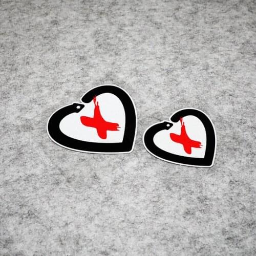 1pcs Jorge Lorenzo 99 Love Shape Motorcycle Oil Tank Helmet Decorate Sticker Decal Car Styling