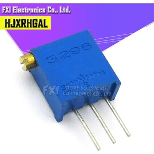 10pcs 3296 3296X series resistanceohm Trimpot Trimmer Potentiometer 1K 2K 5K 10K 20K 50K 100K 200K 500K 1M ohm 100R 200R 500R