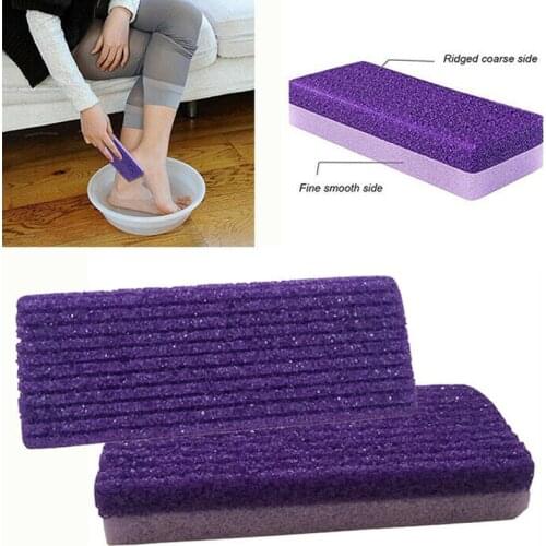 3Pcs Exfoliate Pumice Sponge Stone Foot Hard Dead Skin Pedicure Remover Scrubber