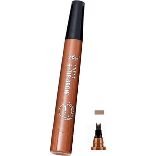 Long Lasting Four-pronged Brush Head Eyebrow Pencil Z4R1