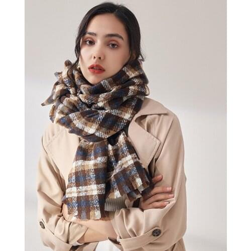 Artificial Cashmere Pashmina Tippet Women Shawls Cape Autumn Winter Warm Mujer Bufanda Muffler Echarpes Plaid Mantilla