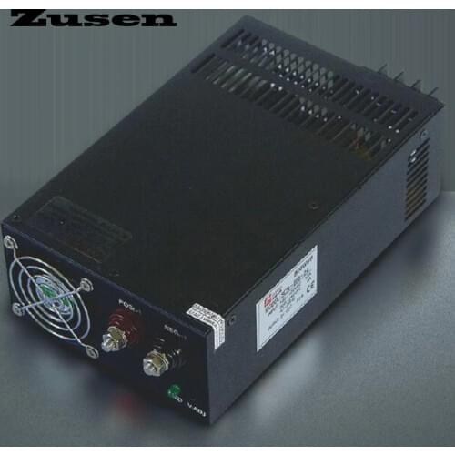 Zusen Single output S-800W 12V 13.5V 15V 24V 36V 48V nice work Switching Power supply