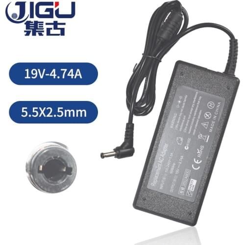 JIGU 19V 4.74A 5.5*2.5mm For Asus A46C M50 X43B A8J K52 U1 U3 S5 W3 W7 Z3 Notebook Laptop Adapter Charger