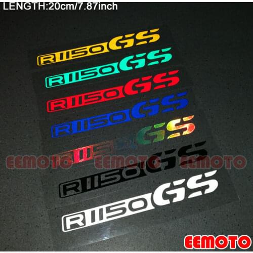 Motorcycle body wheels rims helmet Shell Tank Pad Motorbike Fairing Reflective logo label Decals Stickers for R1150GS R1150 GS