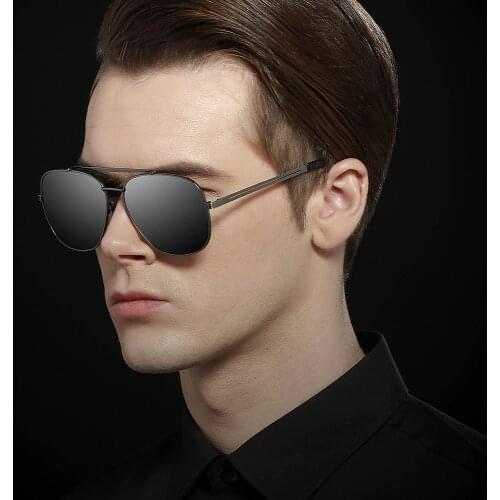 Dropshipping Sunglasses VEITHDIA No Brand Logo Polarized UV400 Mens Vintage Sun Glasses Male Eyewear Accessories For Men