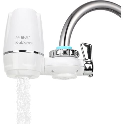 Activated Carbon Water Purifier Bacteria Removal Kitchen Faucet Washable Ceramic Percolator Tap Water Purifier