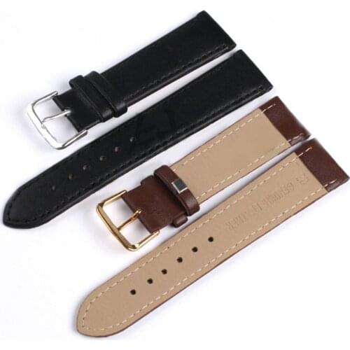 PU Leather Watchbands 12-24mm Universal Watch Band Strap Pin Buckle Band Wristband Wristwatch Bands Wrist Belt Bracelet