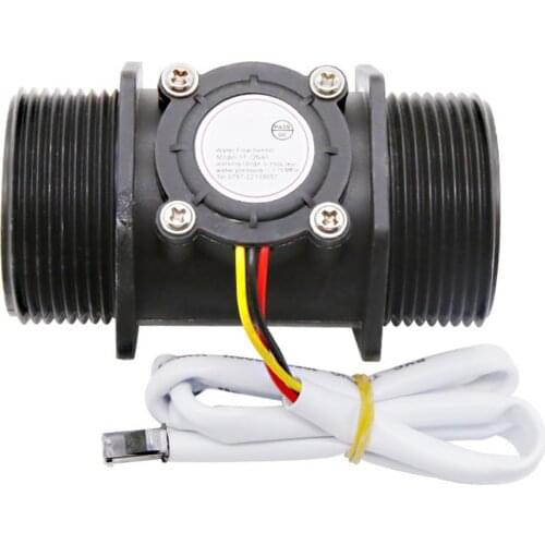 Taidacent DN40 Liquid Turbine Flowmeter Water Flow Meter 1.5 Inch Water Flow Sensor Flowmeter for Swimming Pool Water Treatment