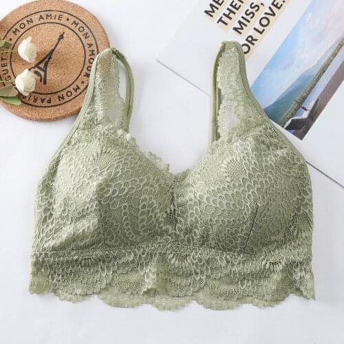 Women Tank Crop Top Beauty Back Women Wide Straps Tops Sexy Lingerie Female Underwear Lace Camisole