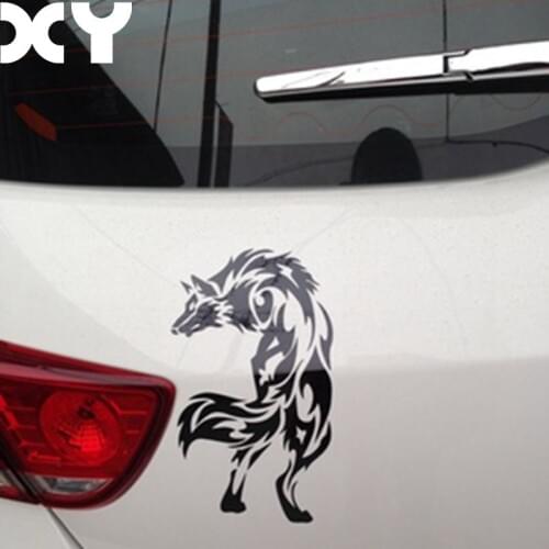 Waterproof Cool Wolf Car Door Stickers Vinyl Decal Decorate Sticker for Car and Motorcycle Drop Shipping