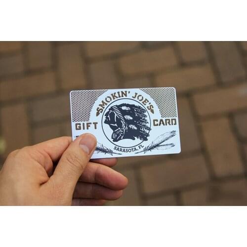 High quality engraved cutout stainless steel metal business card printing