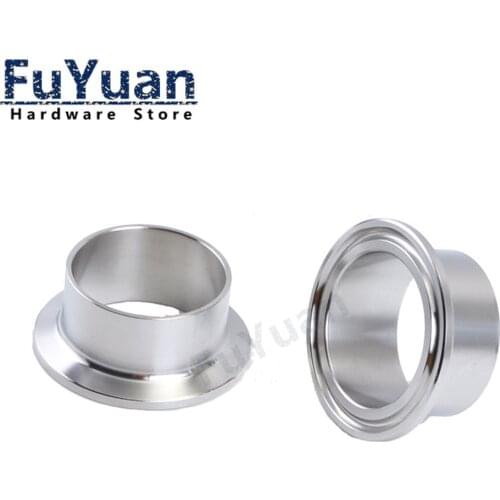 1pcs Sanitary Pipe Weld Ferrule Tri Clamp Type Stainless Steel Flange SUS 304 Flange end welding