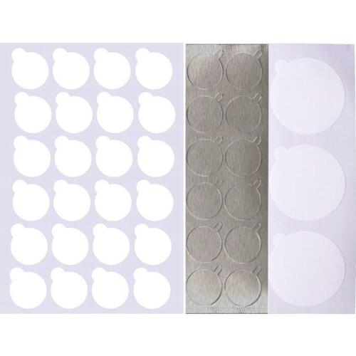1 pack Disposable Eyelash Extension Glue Holder Pallet Makeup Gasket Sticker Eyelash Jade Stone Eyelash Extension Pads